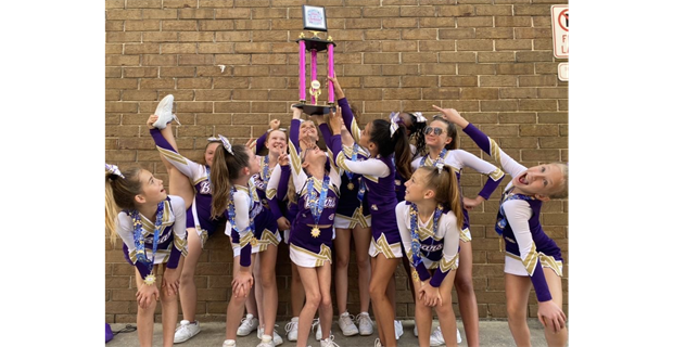 CONGRATULATIONS TO PEEWEE CHEER!