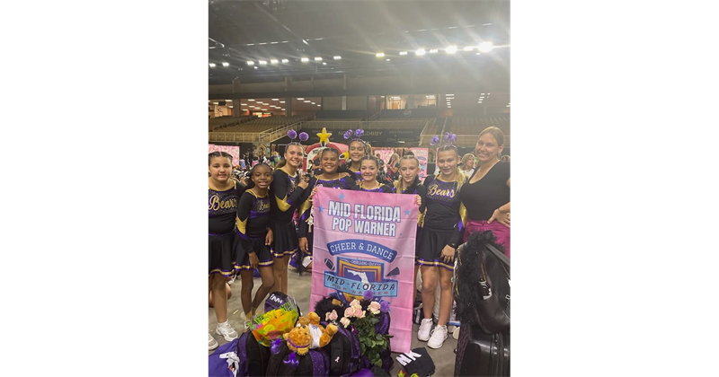2024 JV Cheer Leaders MidFlorida Champs